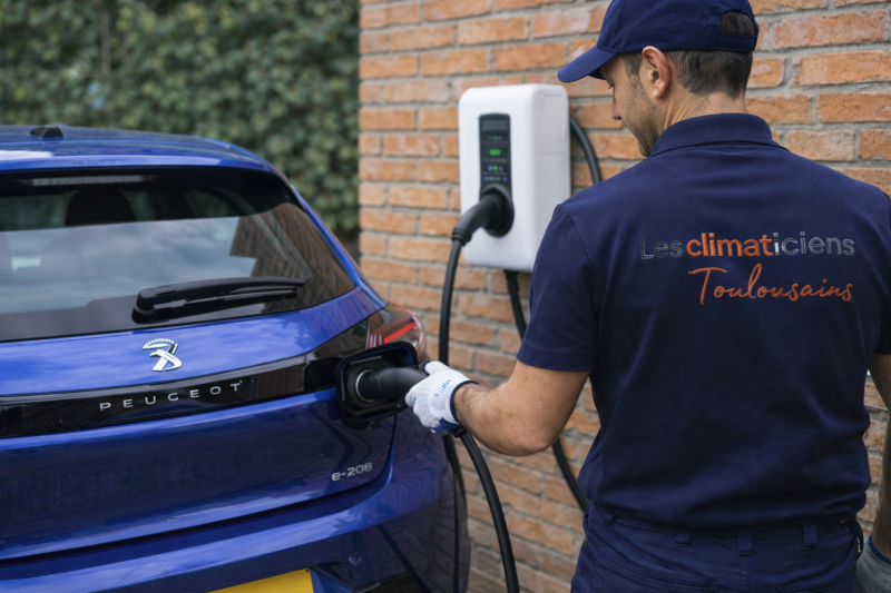 Installateur borne Peugeot