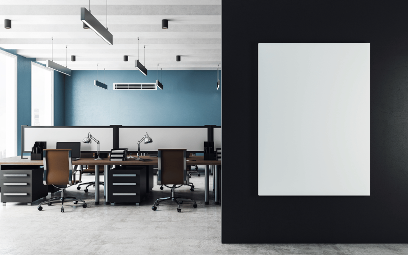 Projet de chauffage et climatisation de bureaux : installation d'une climatisation gainable proche de Toulouse